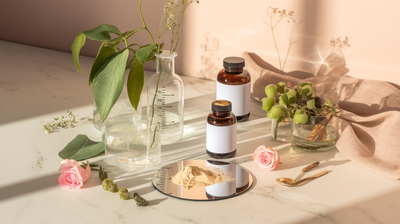 Laboratorul MarinGlow cu ingrediente marine naturale